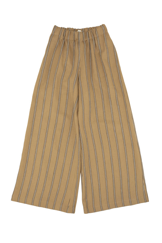10 to 10 wide leg striped trousers