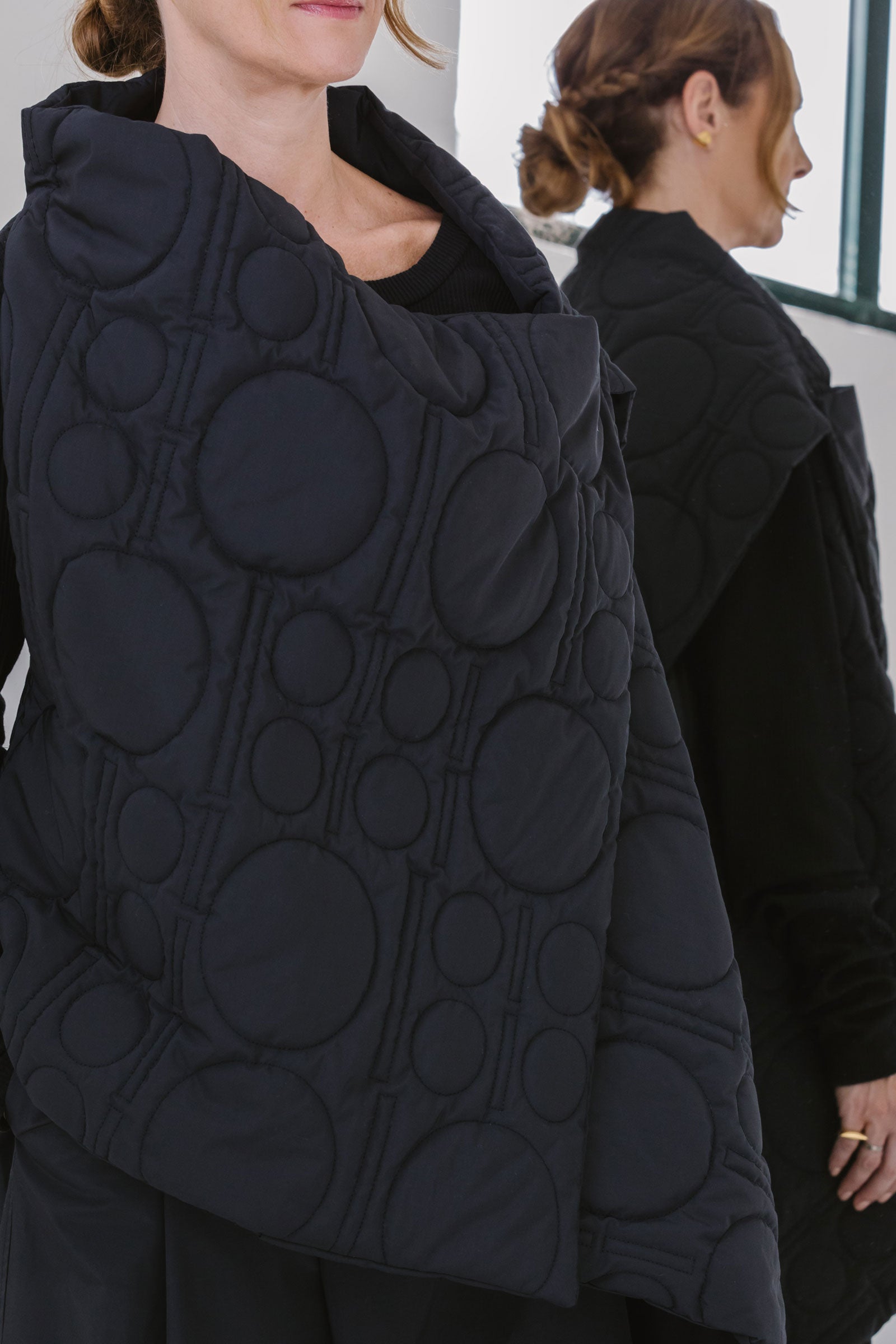 10 to 10 padded vest closeup